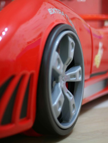 Cobra Red Car Beds